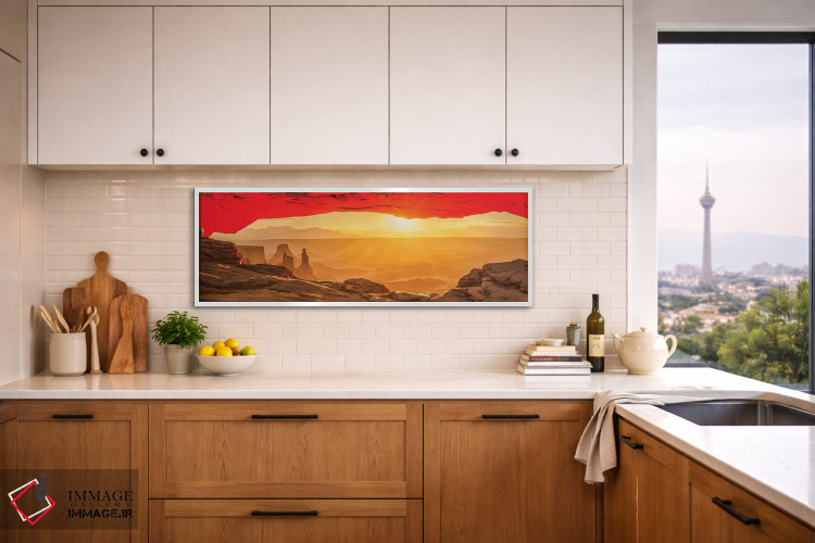 تابلو دکوراتیو تابش خورشید در طاق مسا ۲ اثر بث شریدن - D3W