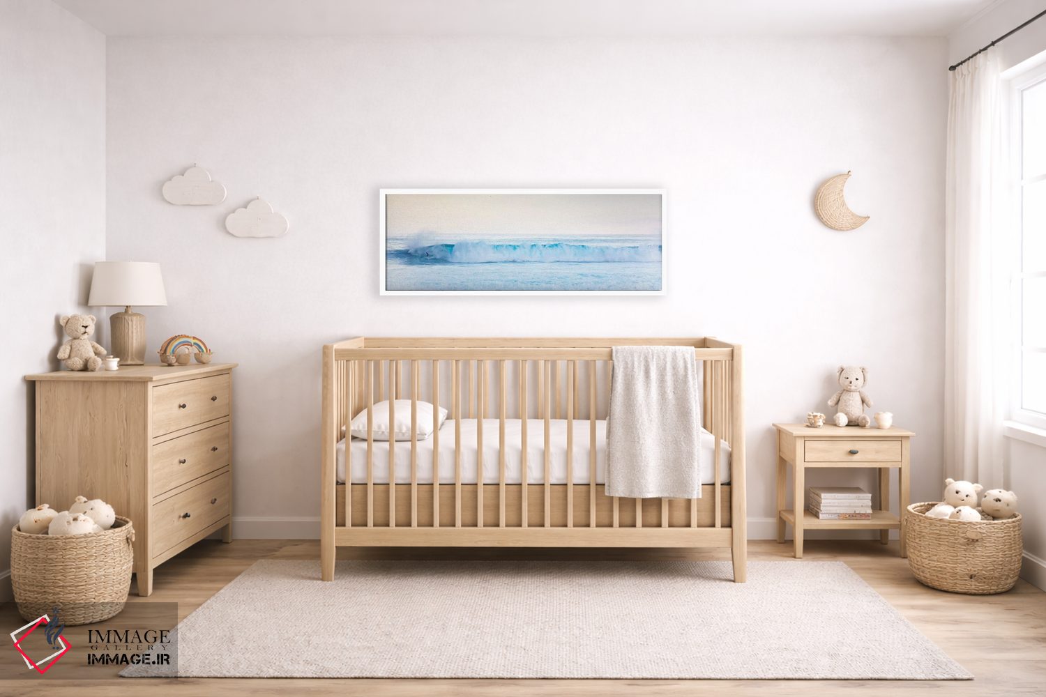 تابلو دکوراتیو خروج از کف اثر شان دیوی - D5W