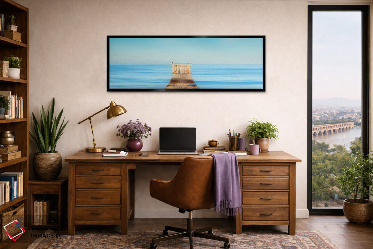 تابلو دکوراتیو دروازه پاستلی اثر شان دیوی - D3B