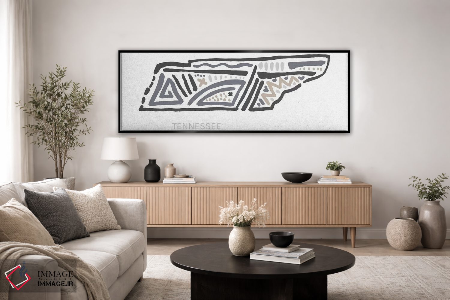 تابلو دکوراتیو تنسی اثر استیتمنت گودز - D2B