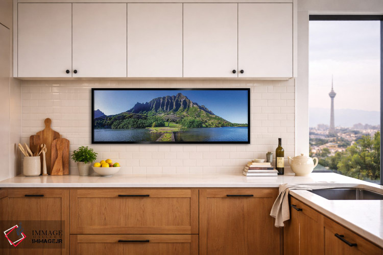 تابلو دکوراتیو عکس پانوراما از ماهیگیری کوآلوا اثر شان دیوی - D6B