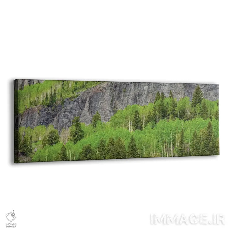 تابلو دکوراتیو رویای سبز اثر بیل شرل - نمای پرسپکتیو محصول