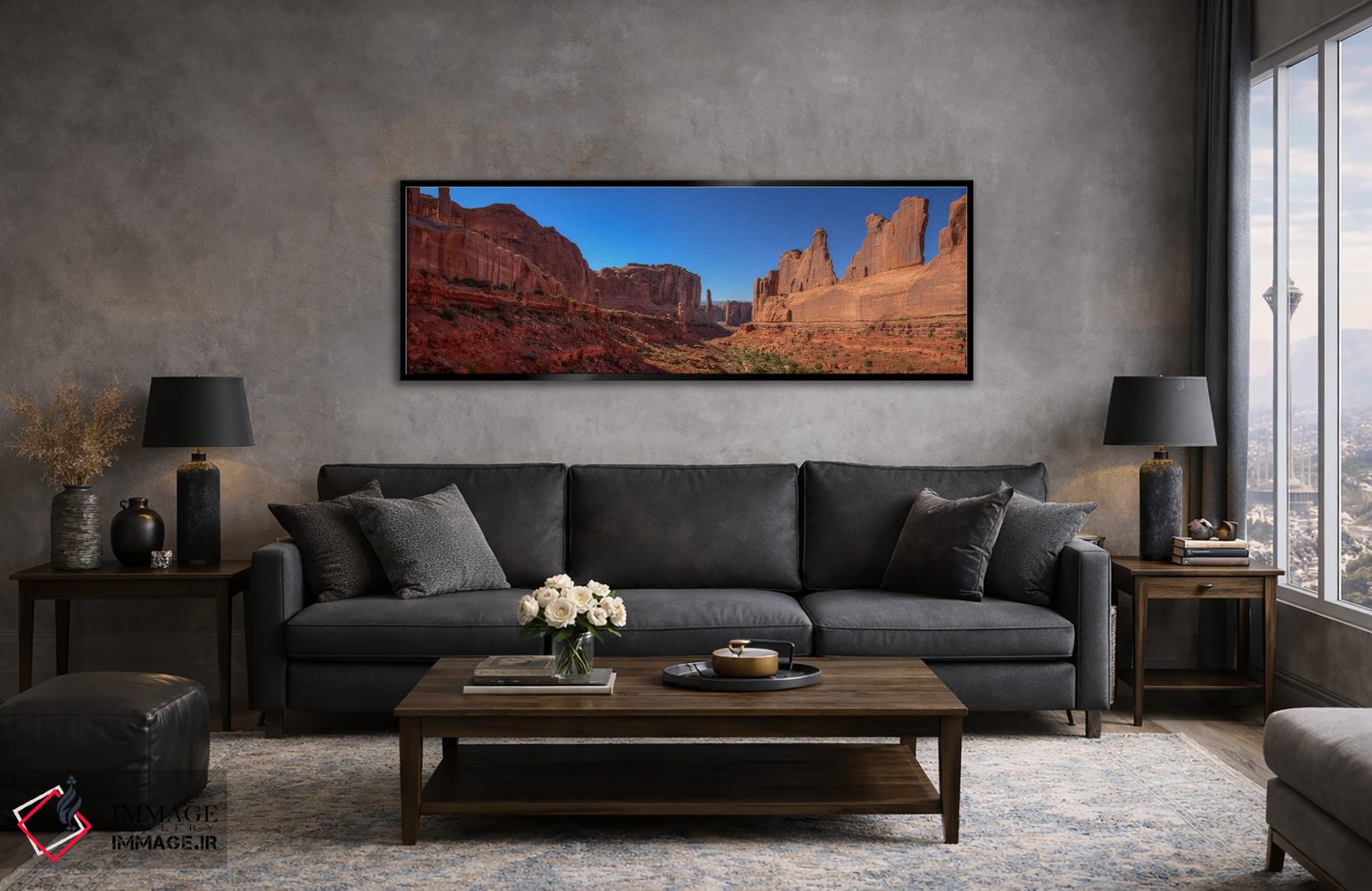 تابلو دکوراتیو خیابان پنجم اثر بیل شرل - D5B