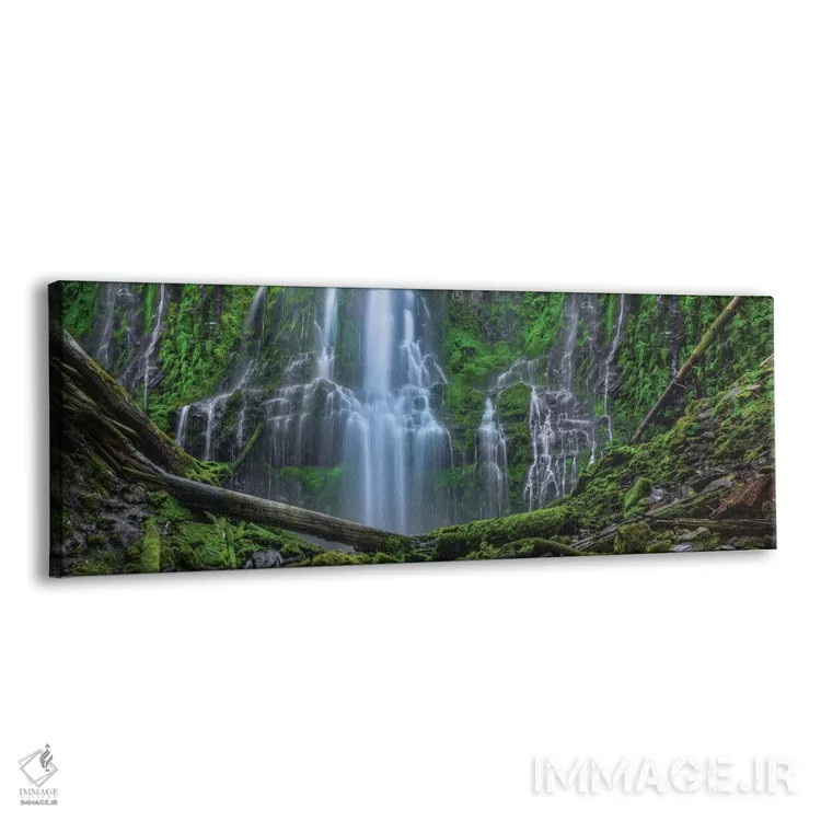 تابلو دکوراتیو برخورد با بهشت اثر بیل شرل - نمای پرسپکتیو محصول