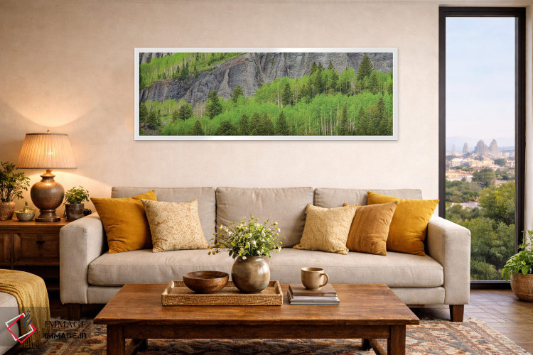 تابلو دکوراتیو رویای سبز اثر بیل شرل - D4W