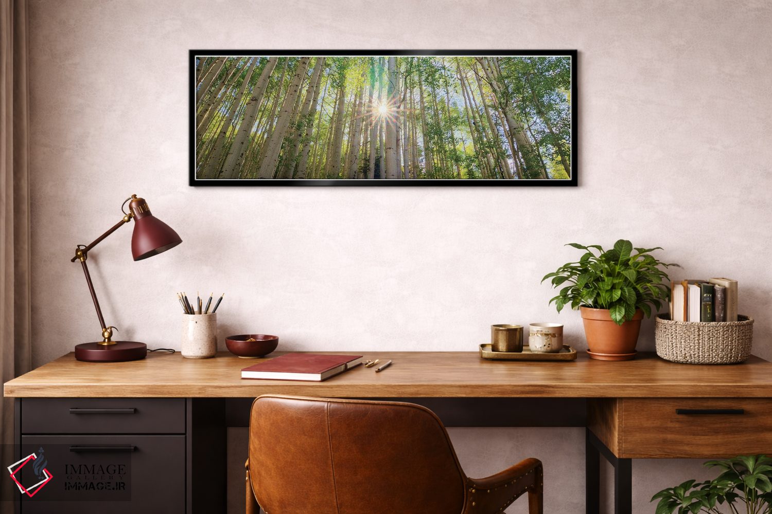 تابلو دکوراتیو درخشش ستاره اثر بیل شرل - D3B