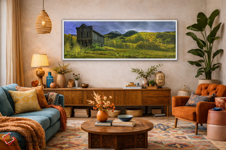 تابلو دکوراتیو هتل اشکرفت اثر بیل شرل - D3W