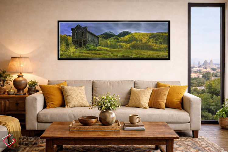 تابلو دکوراتیو هتل اشکرفت اثر بیل شرل - D6B