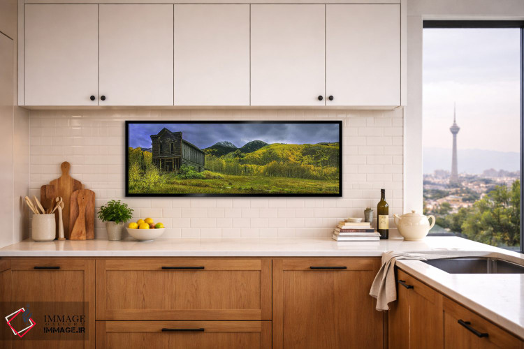 تابلو دکوراتیو هتل اشکرفت اثر بیل شرل - D5B