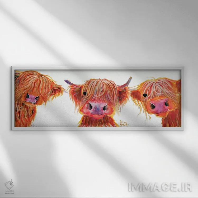 تابلو دکوراتیو پرتقال ها اثر شرلی مک آرتور - نمای قابدار سفید