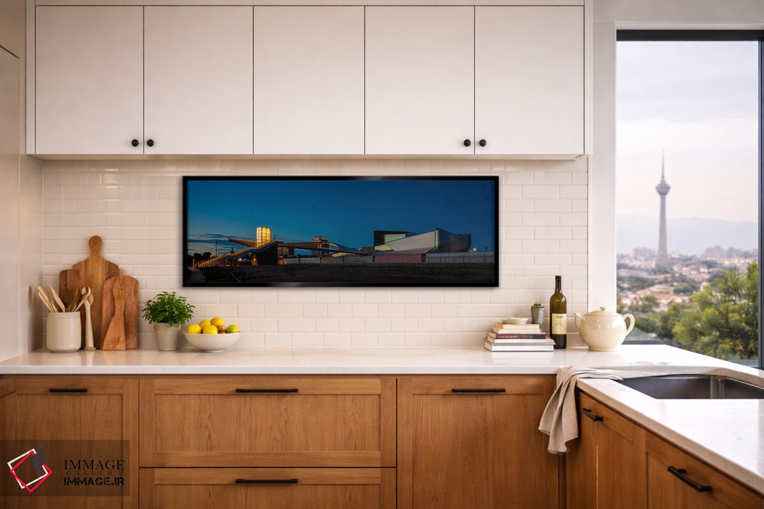 تابلو دکوراتیو پل پارک یونین و موزه پارالمپیک اثر بیل شرل - D5B