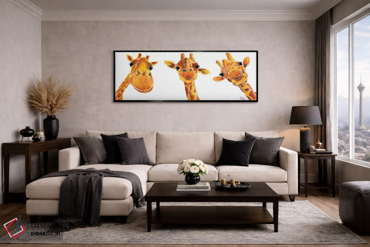 تابلو دکوراتیو دوستان اثر شرلی مک آرتور - D5B