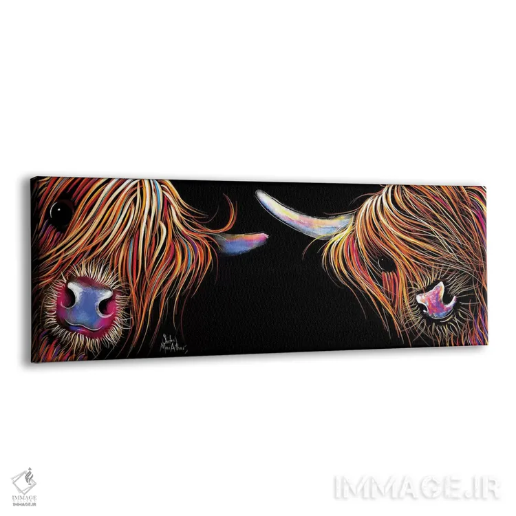 تابلو دکوراتیو روز خوبی داشته باش! روی زمینه مشکی اثر شرلی مک آرتور - نمای پرسپکتیو محصول