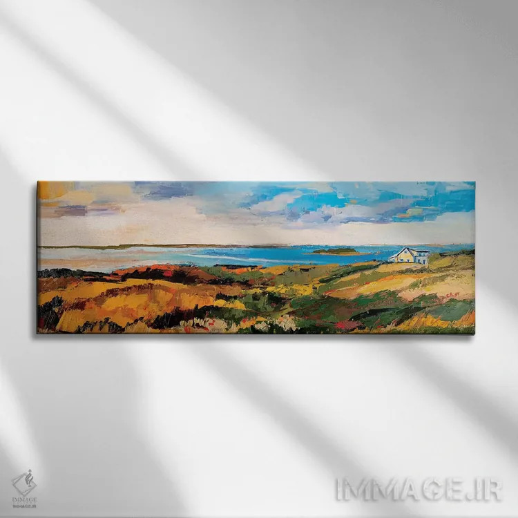 تابلو دکوراتیو چشم انداز کیپ کاد اثر مکسین شور - نمای روبهرو روی دیوار