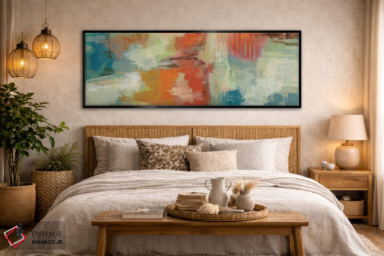 تابلو انتزاعی صخره مرجانی اثر سیلویا واسیلیوا - D6B