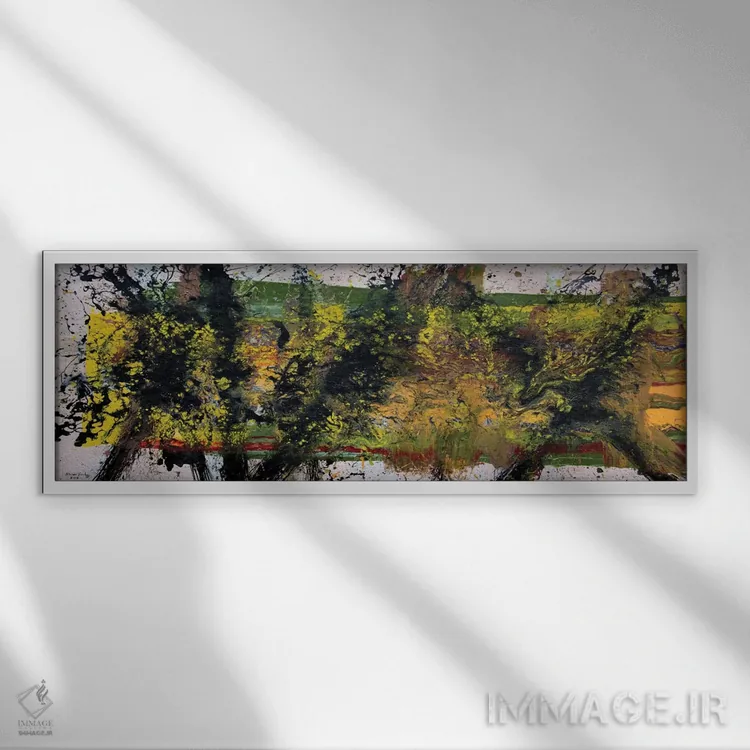 تابلو دکوراتیو جراحی مغز اثر شاون جیکوبز - نمای قابدار سفید