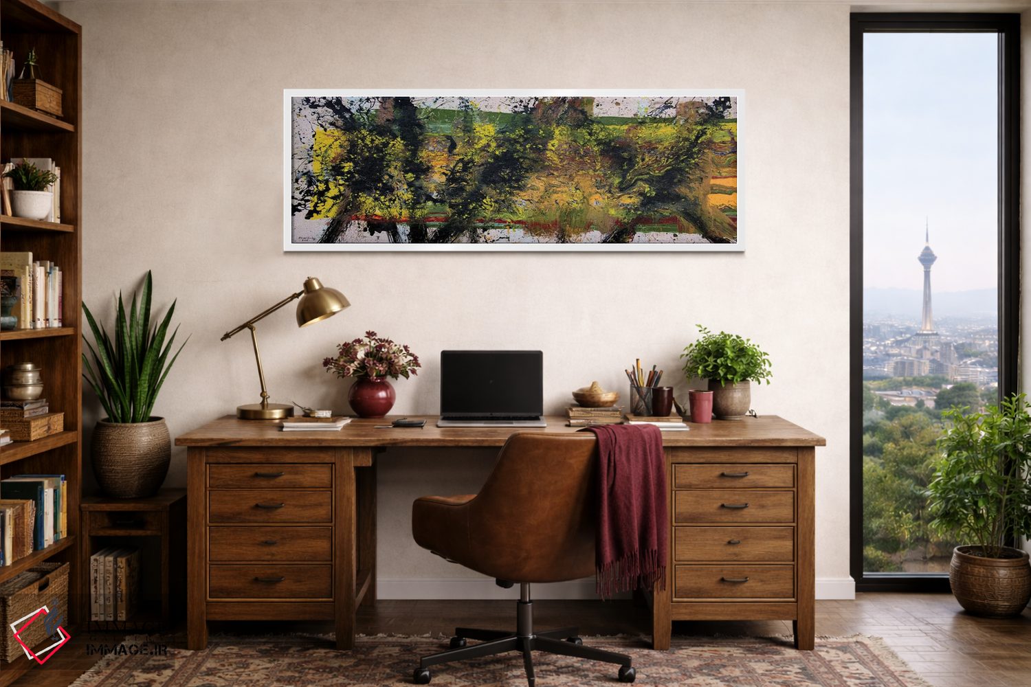 تابلو دکوراتیو جراحی مغز اثر شاون جیکوبز - D1W