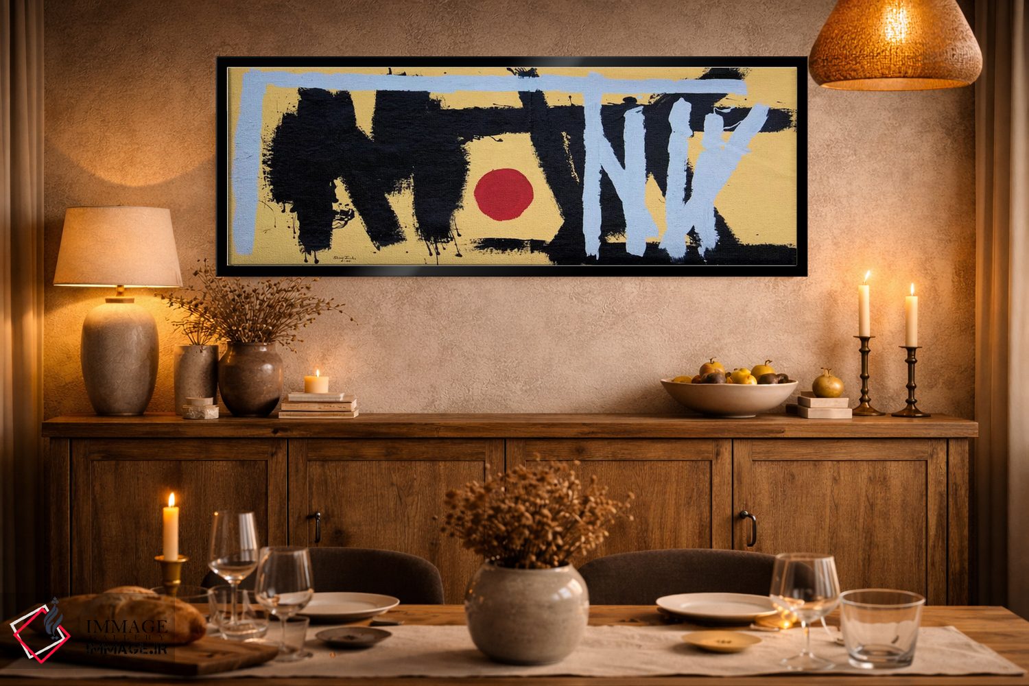 تابلو دکوراتیو غروب اثر شاون جیکوبز - D2B