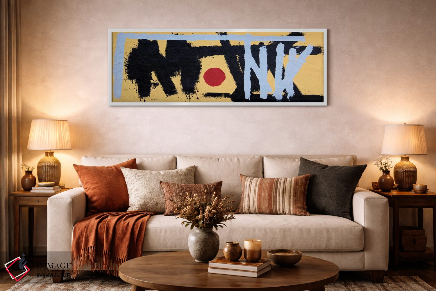 تابلو دکوراتیو غروب اثر شاون جیکوبز - D4W