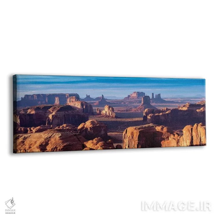 تابلو دکوراتیو طلوع خورشید در هانتس مسا پارک قبیله ای ناواهو II اثر سوزانه کرمر - نمای پرسپکتیو محصول