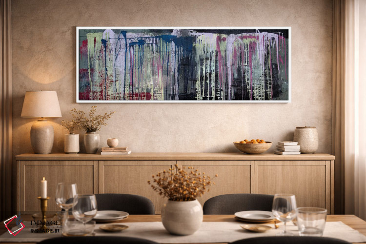 تابلو دکوراتیو در شب اثر شاون جیکوبز - D2W