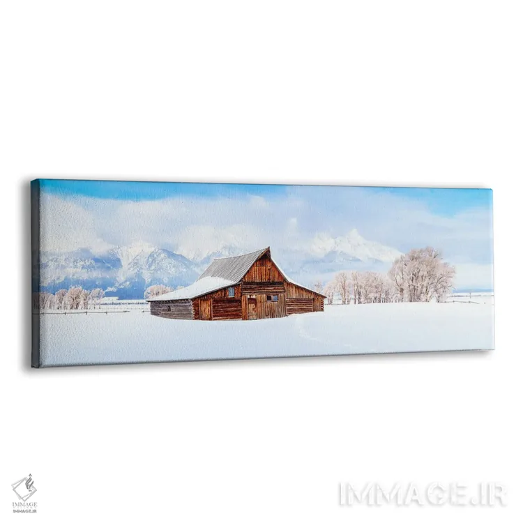 تابلو دکوراتیو پس از طوفان برفی اثر سوزانه کرمر - نمای پرسپکتیو محصول