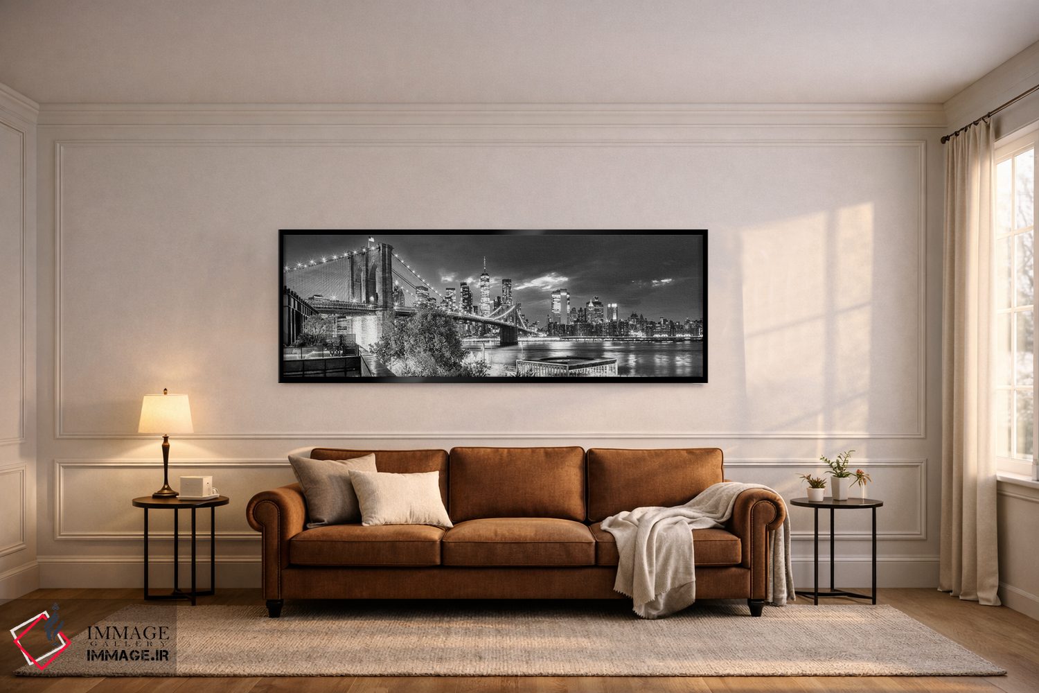 تابلو دکوراتیو آوازهای نیمه شب بروکلین اثر سوزانه کرمر - D6B