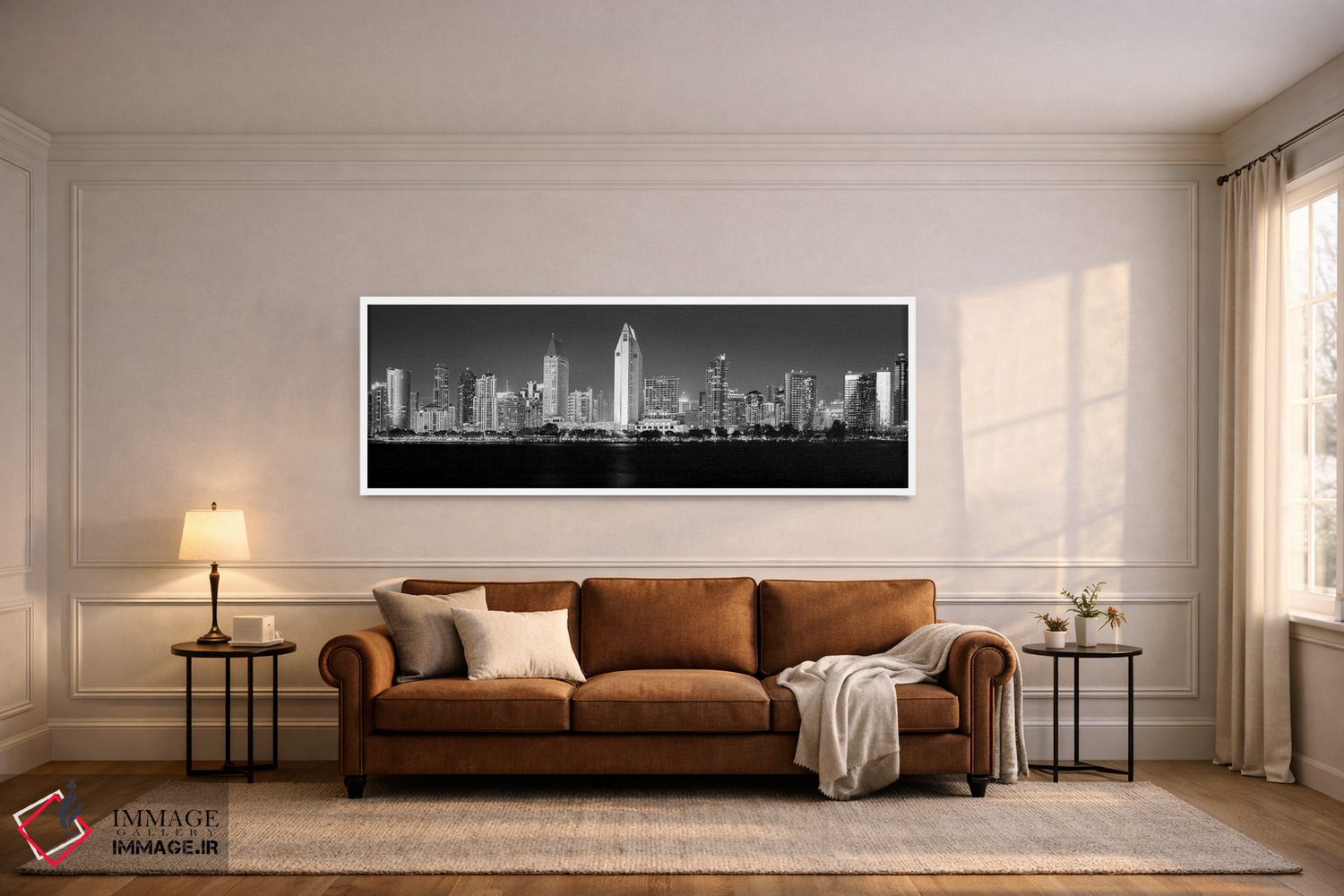 تابلو دکوراتیو چشم انداز سن دیه گو اثر سوزانه کرمر - D5W