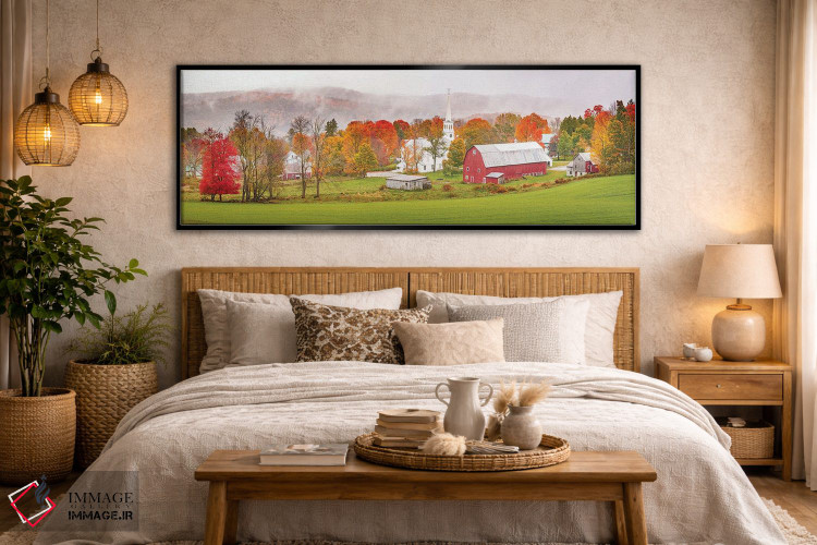 تابلو دکوراتیو جذابیت پیچم اثر سوزانه کرمر - D5B