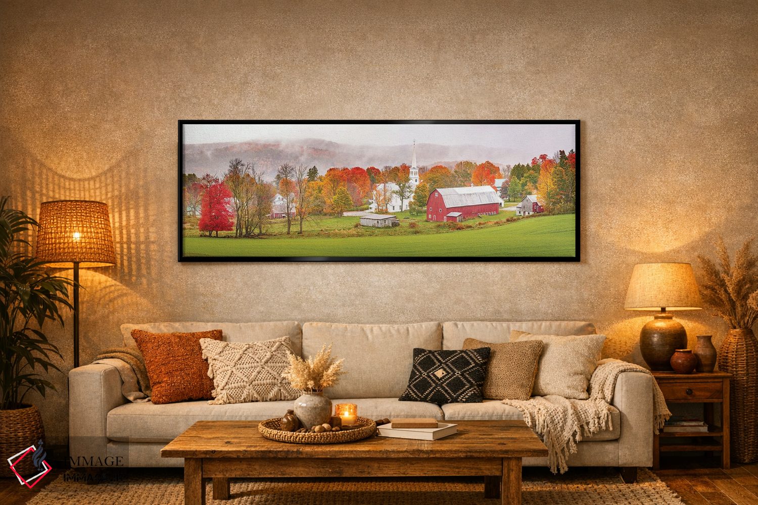 تابلو دکوراتیو جذابیت پیچم اثر سوزانه کرمر - D6B