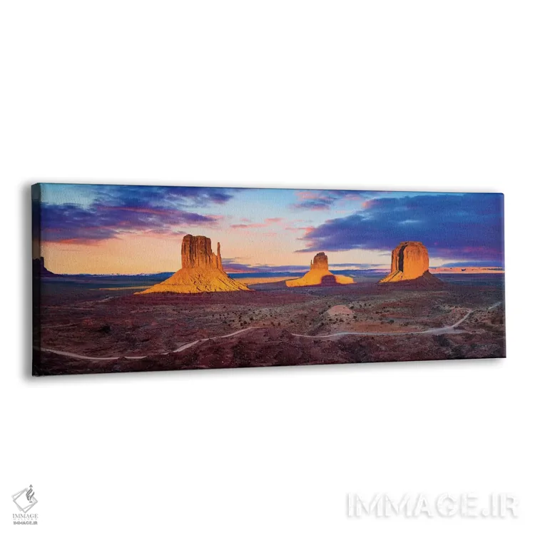 تابلو دکوراتیو غروب مونومنت ولی اثر سوزانه کرمر - نمای پرسپکتیو محصول