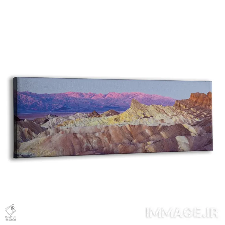 تابلو دکوراتیو Death Valley,منظره پانورامای زابریسکی پوینت در طلوع آفتاب… اثر سوزانه کرمر - نمای پرسپکتیو محصول