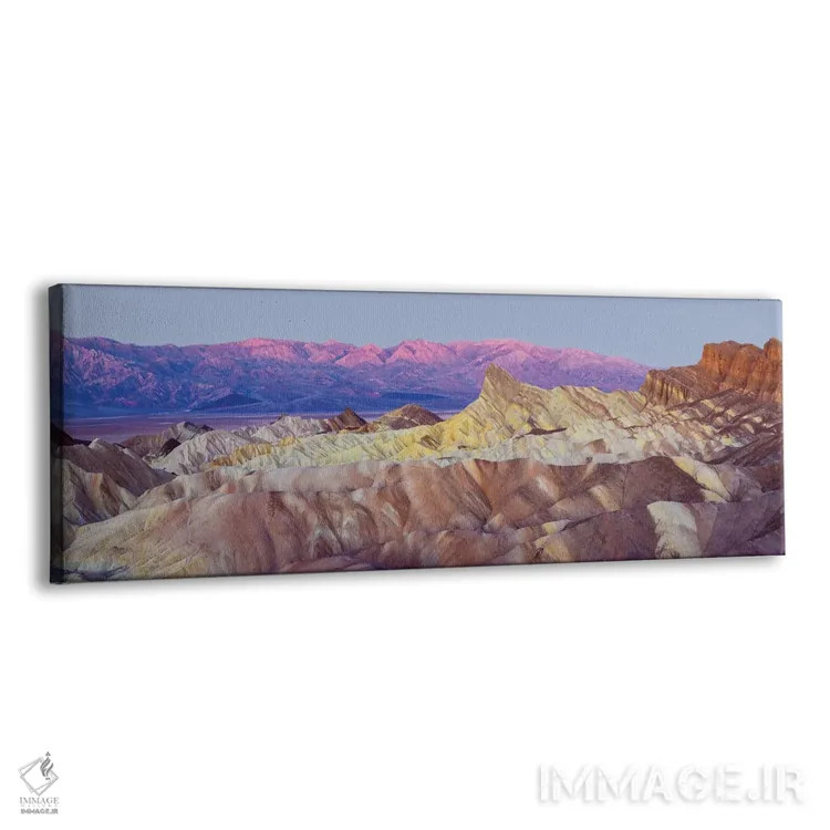 تابلو دکوراتیو Death Valley,منظره پانورامای زابریسکی پوینت در طلوع آفتاب… اثر سوزانه کرمر - نمای پرسپکتیو محصول