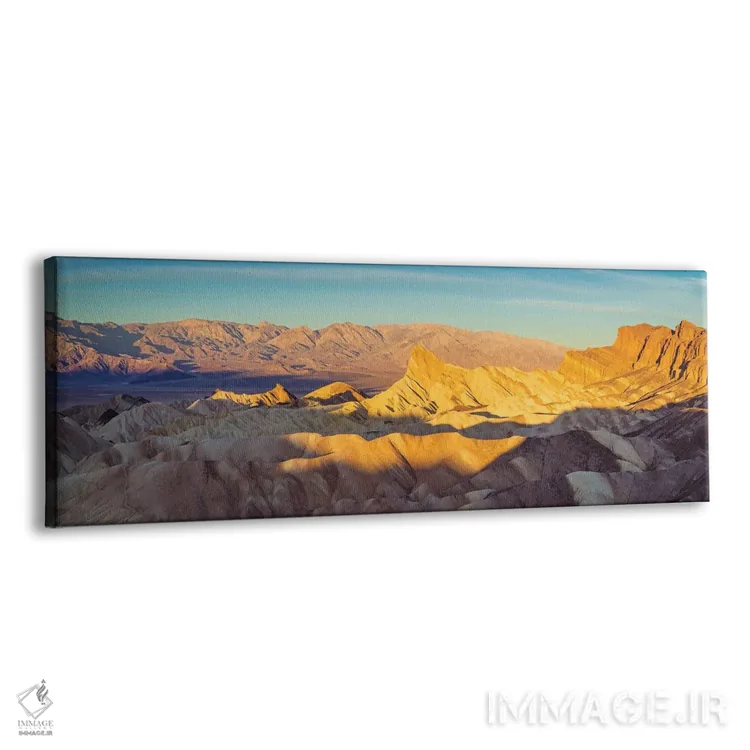 تابلو دکوراتیو Death Valley,طلوع پانورامای زابریسکی پوینت، دره مرگ اثر سوزانه کرمر - نمای پرسپکتیو محصول