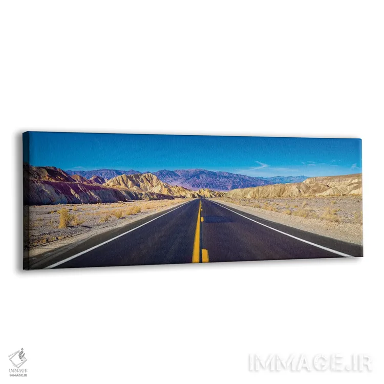 تابلو دکوراتیو Death Valley,جاده پانوراما، دره مرگ اثر سوزانه کرمر - نمای پرسپکتیو محصول