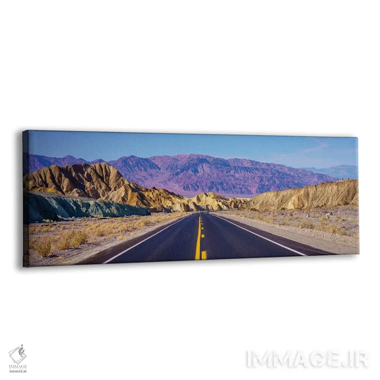 تابلو دکوراتیو Death Valley,سفر جاده ای پانوراما، دره مرگ اثر سوزانه کرمر - نمای پرسپکتیو محصول