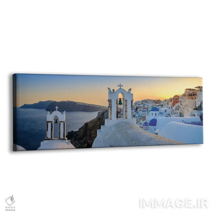 تابلو دکوراتیو Oia Santorini, Greece,درخشش، اویا سانتورینی، یونان اثر سوزانه کرمر - نمای پرسپکتیو محصول