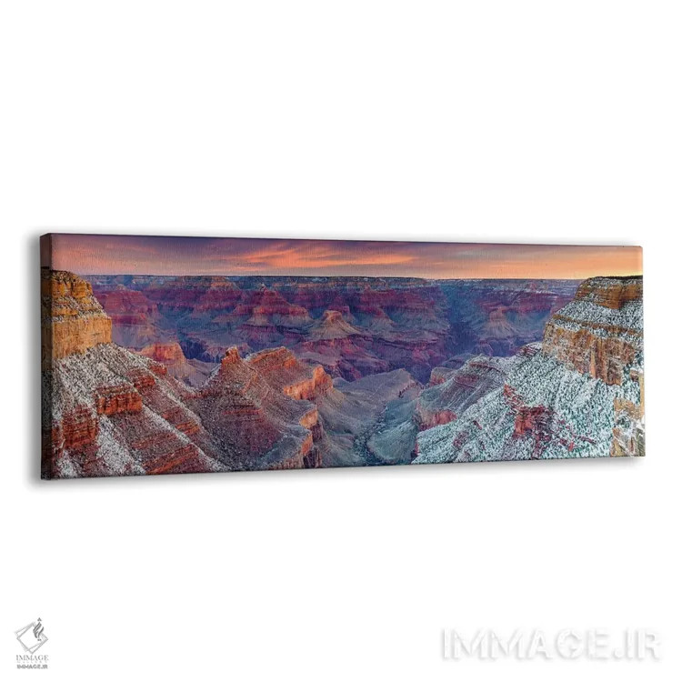 تابلو دکوراتیو لبه جنوبی گرند کنیون اثر سوزانه کرمر - نمای پرسپکتیو محصول