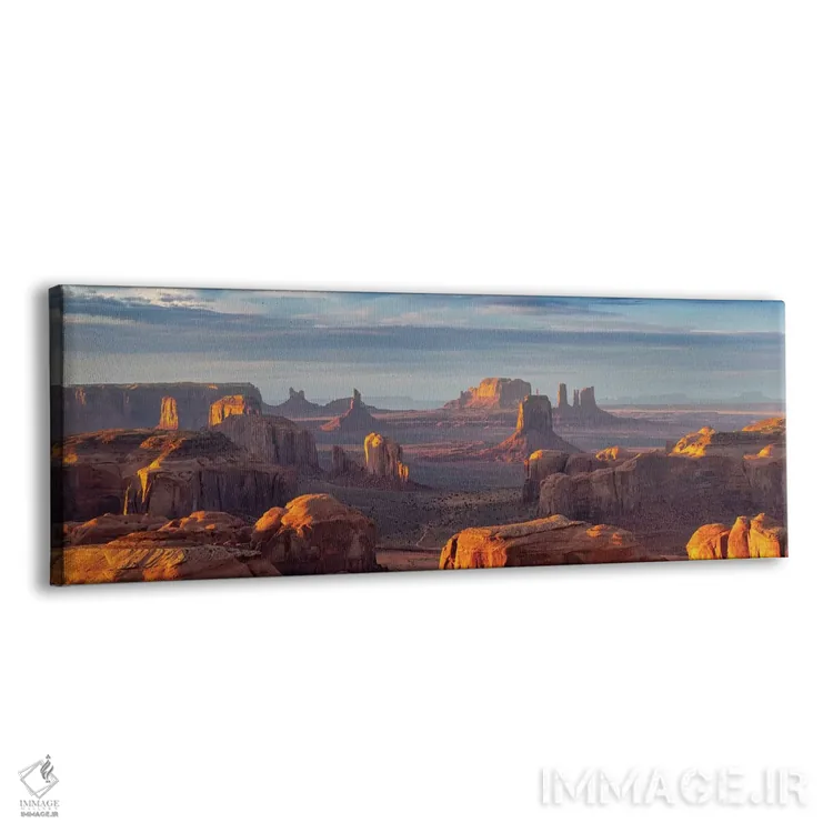 تابلو دکوراتیو هانتس مسا، پارک قبیله ای ناواهو شماره دو اثر سوزانه کرمر - نمای پرسپکتیو محصول