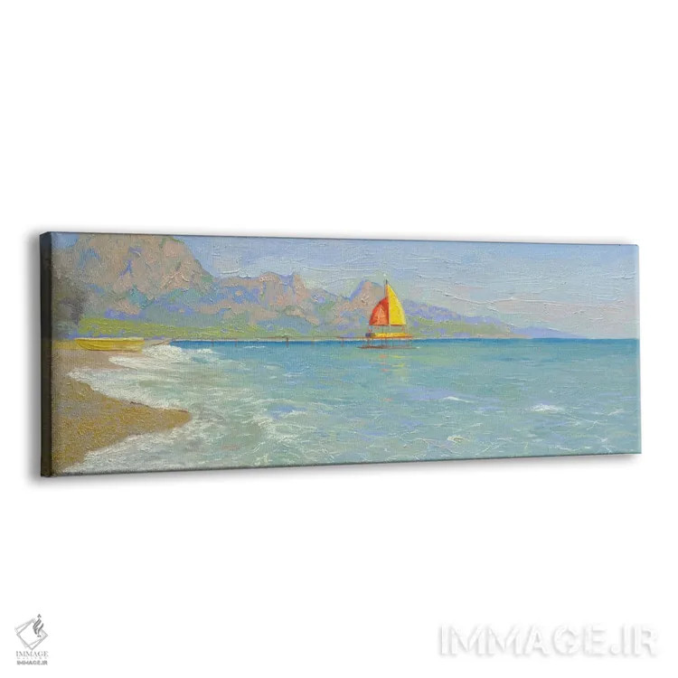 تابلو دکوراتیو کمر دریای مدیترانه اثر سایمون کوژین - نمای پرسپکتیو محصول