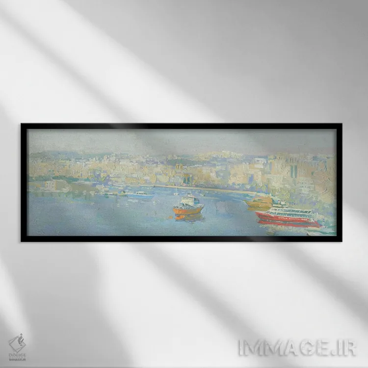 تابلو دکوراتیو سلیما اثر سایمون کوژین - نمای قابدار مشکی