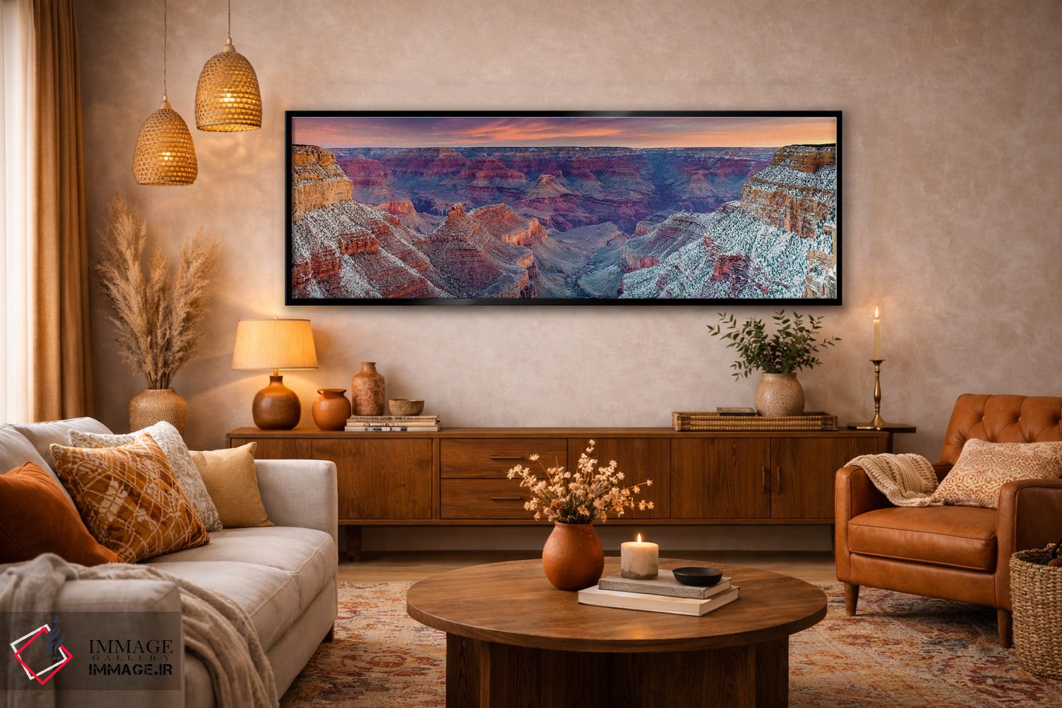 تابلو دکوراتیو لبه جنوبی گرند کنیون اثر سوزانه کرمر - D6B