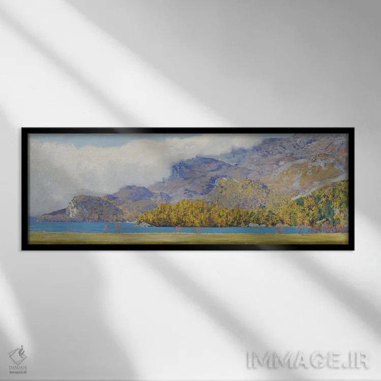 تابلو دکوراتیو سیلز ماریا اثر سایمون کوژین - نمای قابدار مشکی