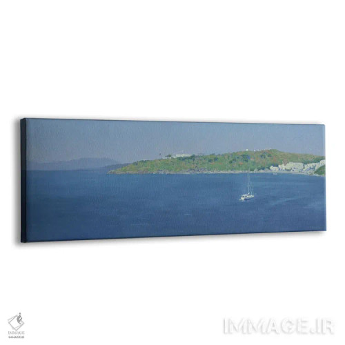 تابلو دکوراتیو بندر هالیکارناس اثر سایمون کوژین - نمای پرسپکتیو محصول