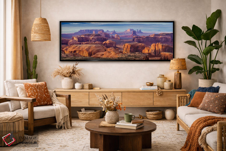 تابلو دکوراتیو هانتس مسا، پارک قبیله ای ناواهو شماره پنج اثر سوزانه کرمر - D3B