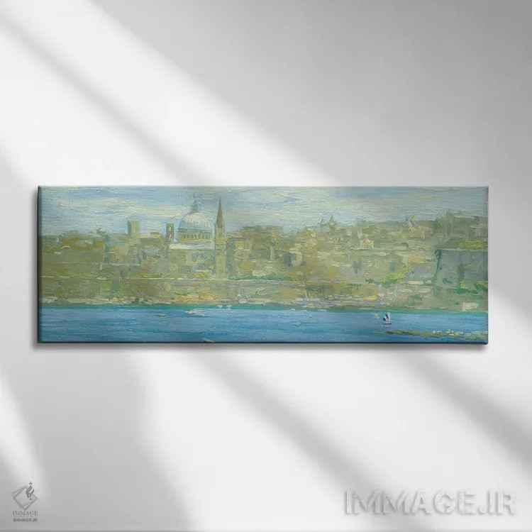تابلو دکوراتیو لا والتا، مالت اثر سایمون کوژین - نمای روبهرو روی دیوار