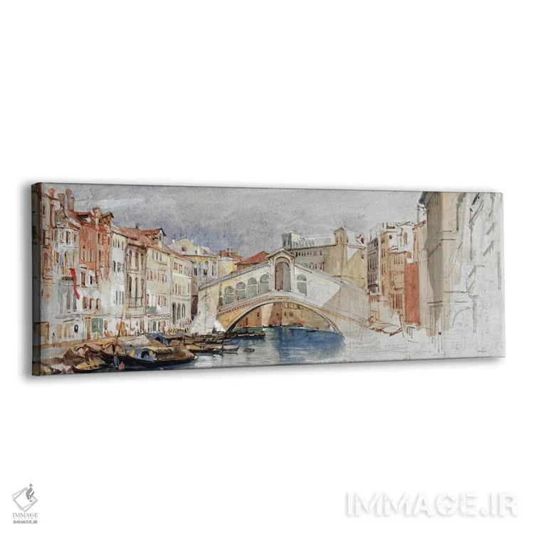 تابلو دکوراتیو کانال بزرگ اثر استودیو طراحی استلار - نمای پرسپکتیو محصول