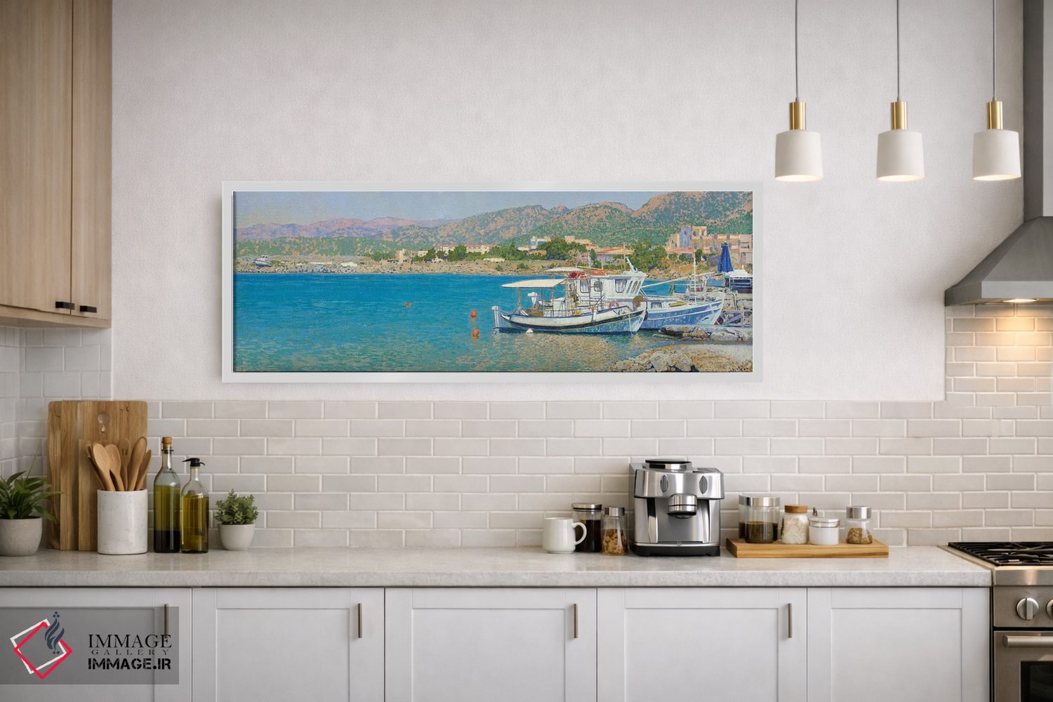 تابلو دکوراتیو خلیج مالیا کرت اثر سایمون کوژین - D2W