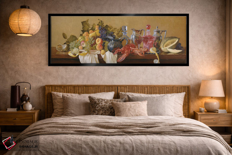 تابلو دکوراتیو طبیعت بی جان با خرچنگ دریایی اثر سایمون کوژین - D4B