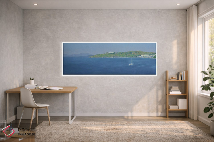 تابلو دکوراتیو بندر هالیکارناس اثر سایمون کوژین - D1W